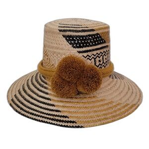 NWT Wuitusu Ruth Handmade Wayuu Hat Sunhat Strawhat Summer Hat